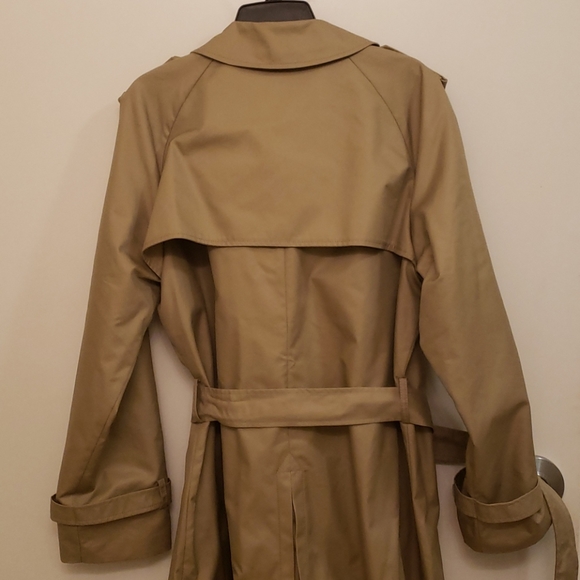 NWT Kate spade ruffle trim trench coat - Picture 8 of 16